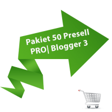 Pakiet 50 Presell PRO | Blogger 3
